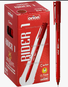 LAPICERO RIDER 1 - ORION ROJO 3bs