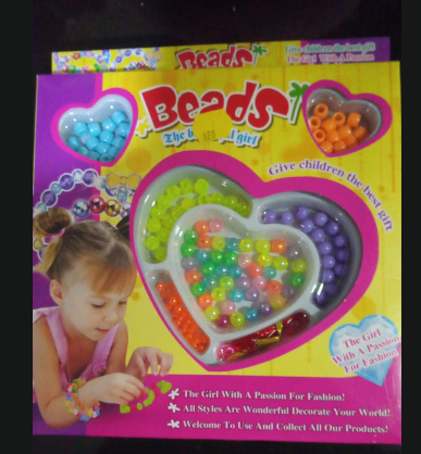 JUGUETE BEADS BEAUTIFUL GIRL - CHAQUIRA PARA MANILLAS - 20
