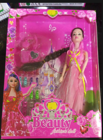 JUGUETE BEAUTY FASION DOLL - 35 bs -MUÑECA