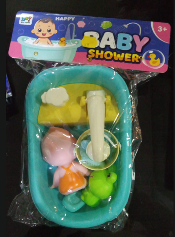 JUGUETE BAÑERA CON BEBE - 35 bS